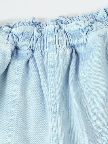 Max Girl's Regular Jeans (P24CFL01B_Blue