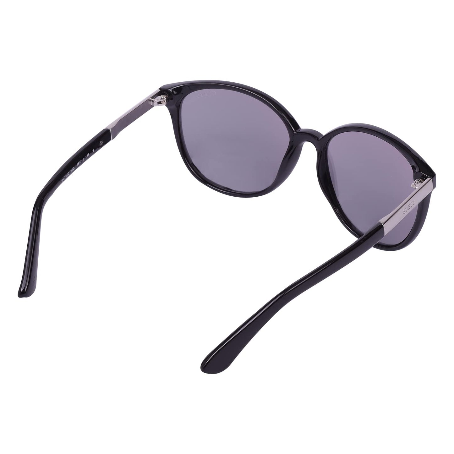 GUESS Mirrored Cat Eye Women's Sunglasses 7390 01C|58|Silver Color Lens