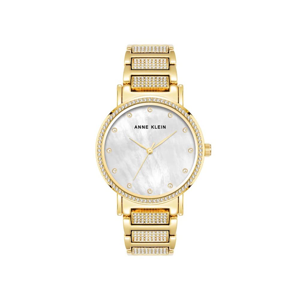 Anne Klein Analog White Dial Women's Casual Watch