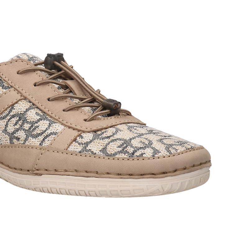 Bugatti Bimini Beige & Sand Men's Sticthed Sneakers - UK 7