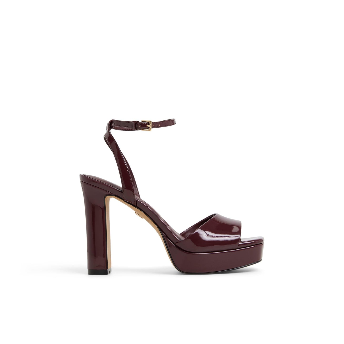 Aldo CHICGLEAM Women Red Block Heel Sandals
