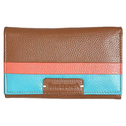 Fastrack Orange Leather Women's Wallet (BANQLYN528)
