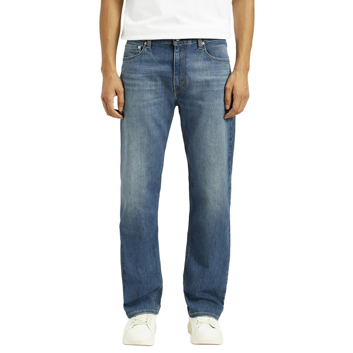 Levi's Men's Relaxed Jeans (005RF-0006_Mid Indigo