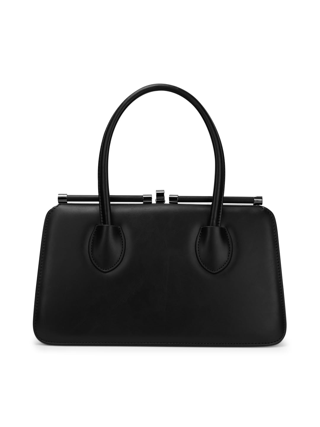 Lavie Luxe Women's Book Frame Satchel Bag | Satchel Handbag for Work | Ladies purse | Stylish Shoulder Bag | Gift for Women