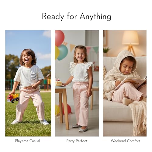 Mothercare Girls Lady Like Trousers - Pink