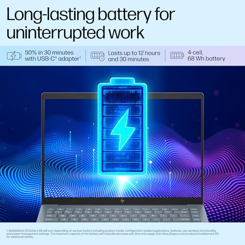 HP Pavilion AI Laptop, Intel Core Ultra 5 125H 12 Tops, (16GB LPDDR5x, 512GB SSD), WQXGA,IPS, 300 nits, 14''(35.6cm),Win 11, M365 Basic(1yr), Office Home24, Blue,1.44kg,5MP Camera w/Shutter, ew1112TU