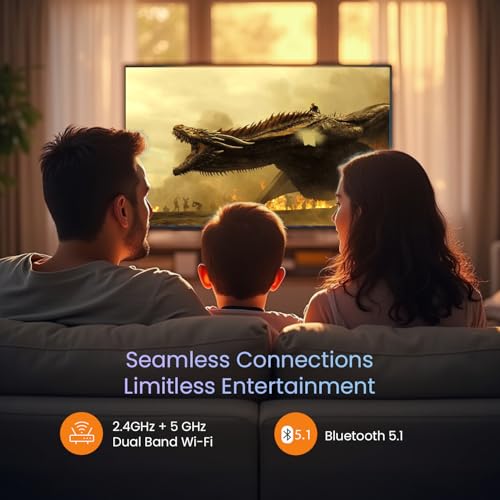 Haier H5E Series 108cm (43) 4K Ultra HD Smart LED Google TV 43H5E