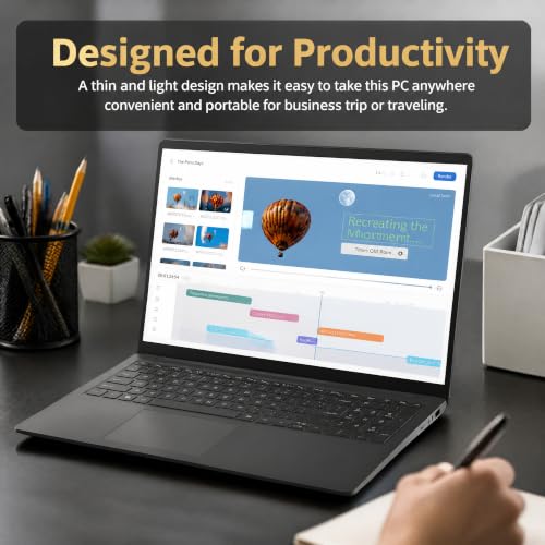 Dell 15.6" Touchscreen Business Laptop 12-Core Ultra 7 Backlit KB 32GB DDR5