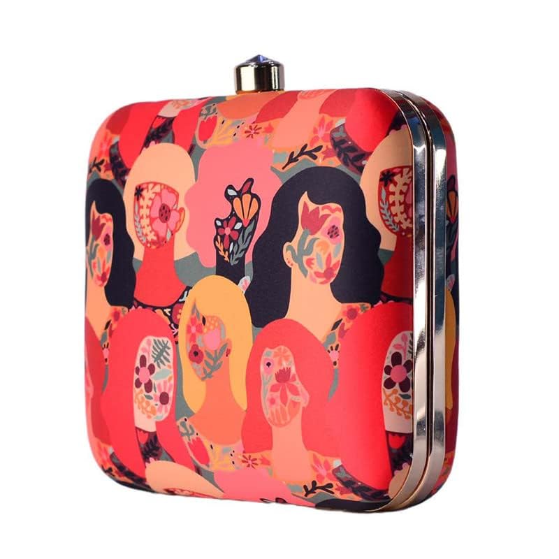 Artklim Bunch Of Floral Printed Girl Clutch