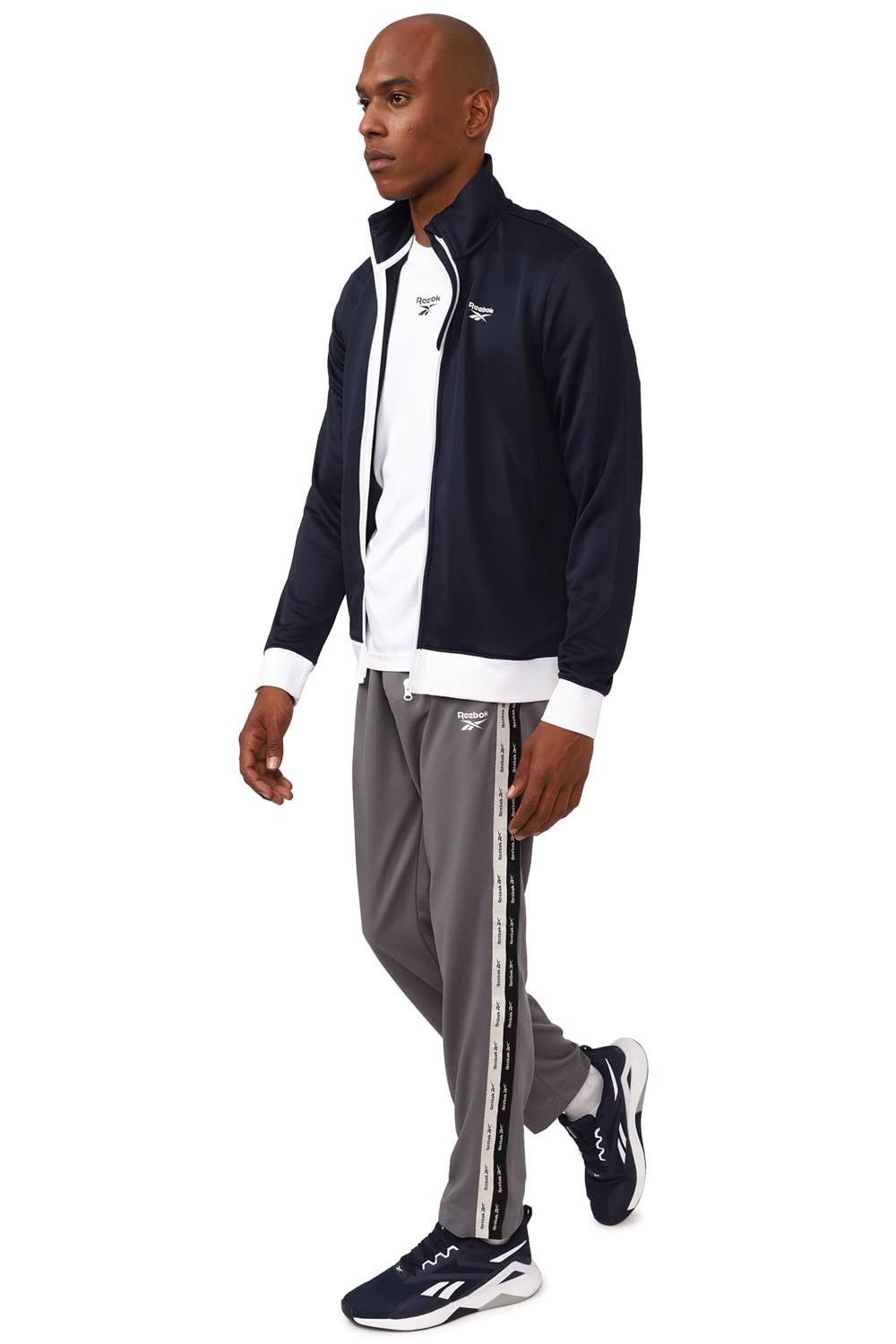 Reebok Men's Car Coat (HU1745_Navy_S)