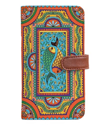 Kalankit Rakhi Gift for Sister, Passport Wallet for Women | Sister Gift for Rakhi, Bi-Fold Long Wallet Purse | Gift for Sister On Rakhi, Rakshabandhan Gifts for Sister, Birthday Gifts for Girls