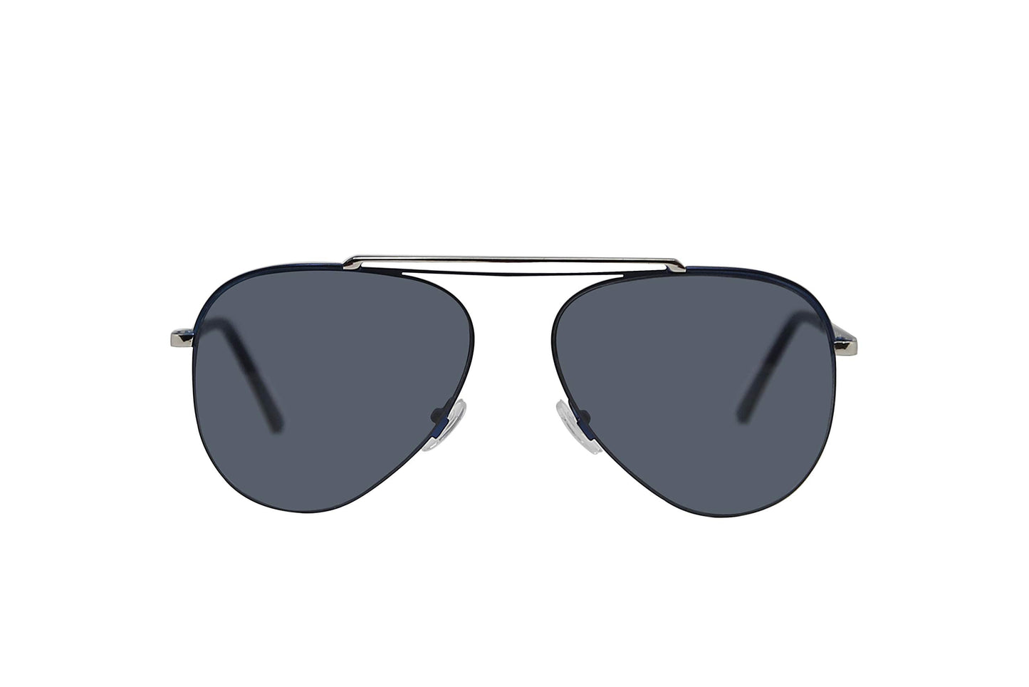 ENRICO Unisex Full Rim Aviator Sunglasses for Men | UV Protected Anti-glare Sunglasses for Women | Unisex (EN E 3023) (Large) (Blue)