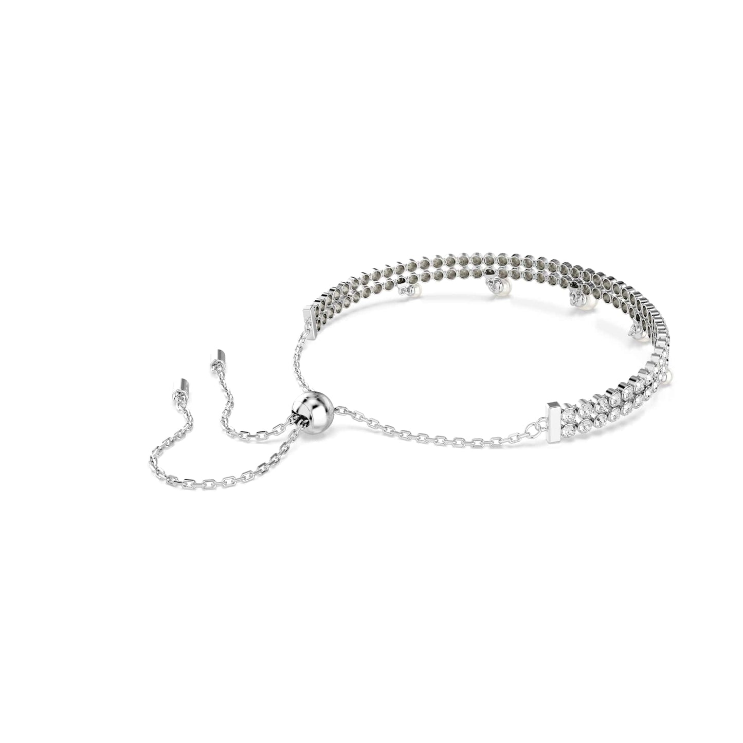 Swarovski Ariana Grande Collection, Medium, Crystals, Rhodium plated, Cubic Zirconia, Crystal