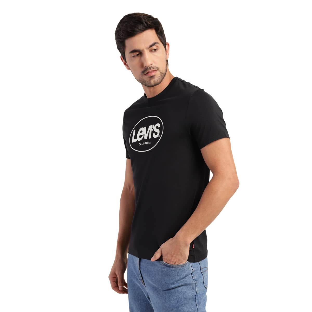 Levi's Men's Graphic Regular Fit T-Shirt (16960-0914_Black Beauty S)