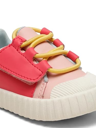 ONYC Poco Toddlers's Comfortable & Lightweight Lace-Free Sneakers- Pink (Girls)