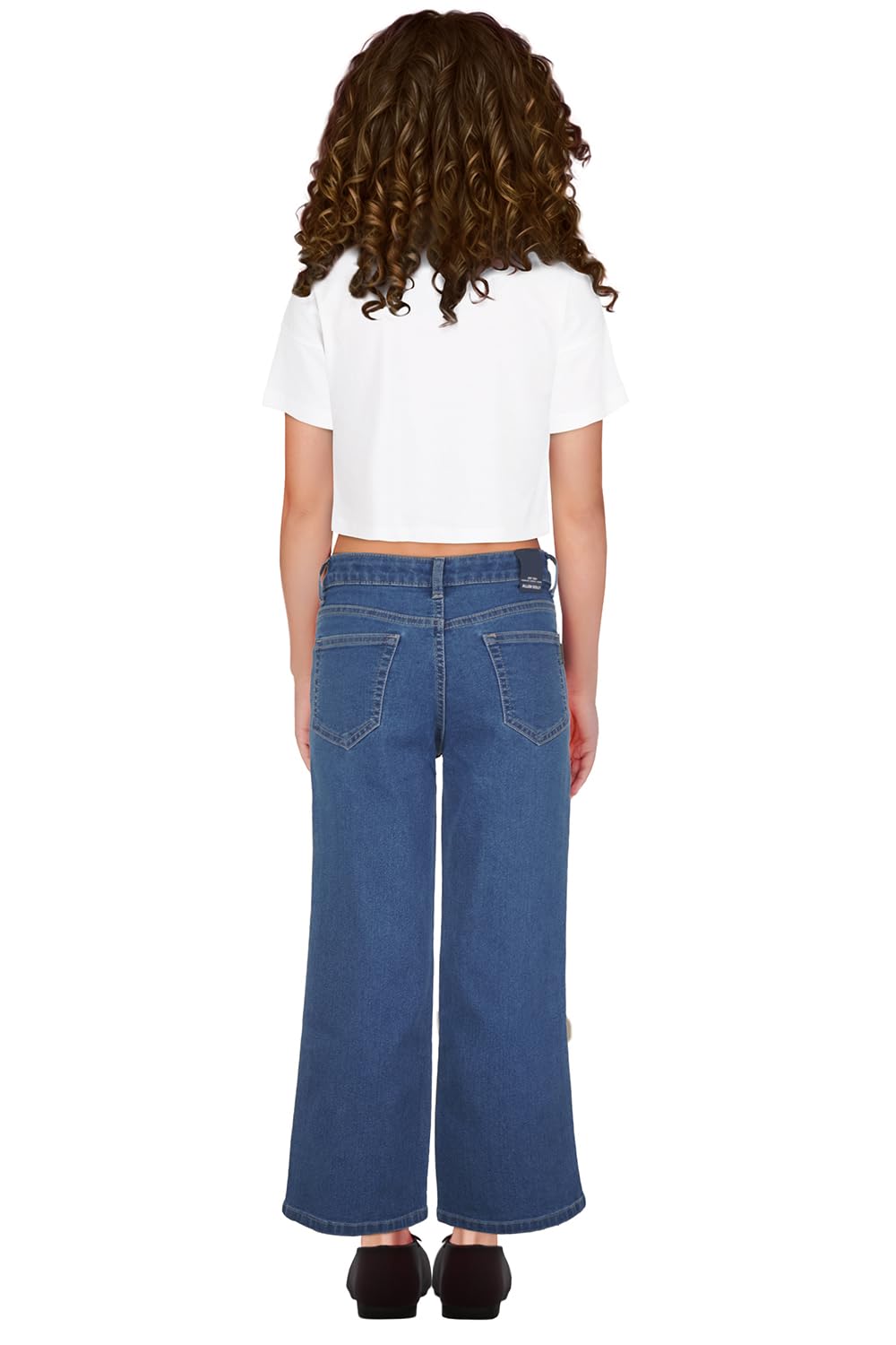 Allen Solly Girl's Regular Jeans (AGDNCWLBP14952_Blue