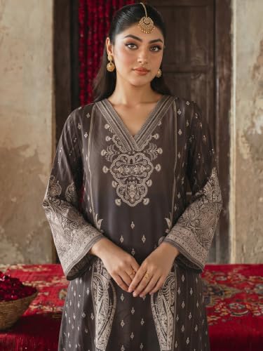 Varanga Midnight Paisley Women's Kurta Set