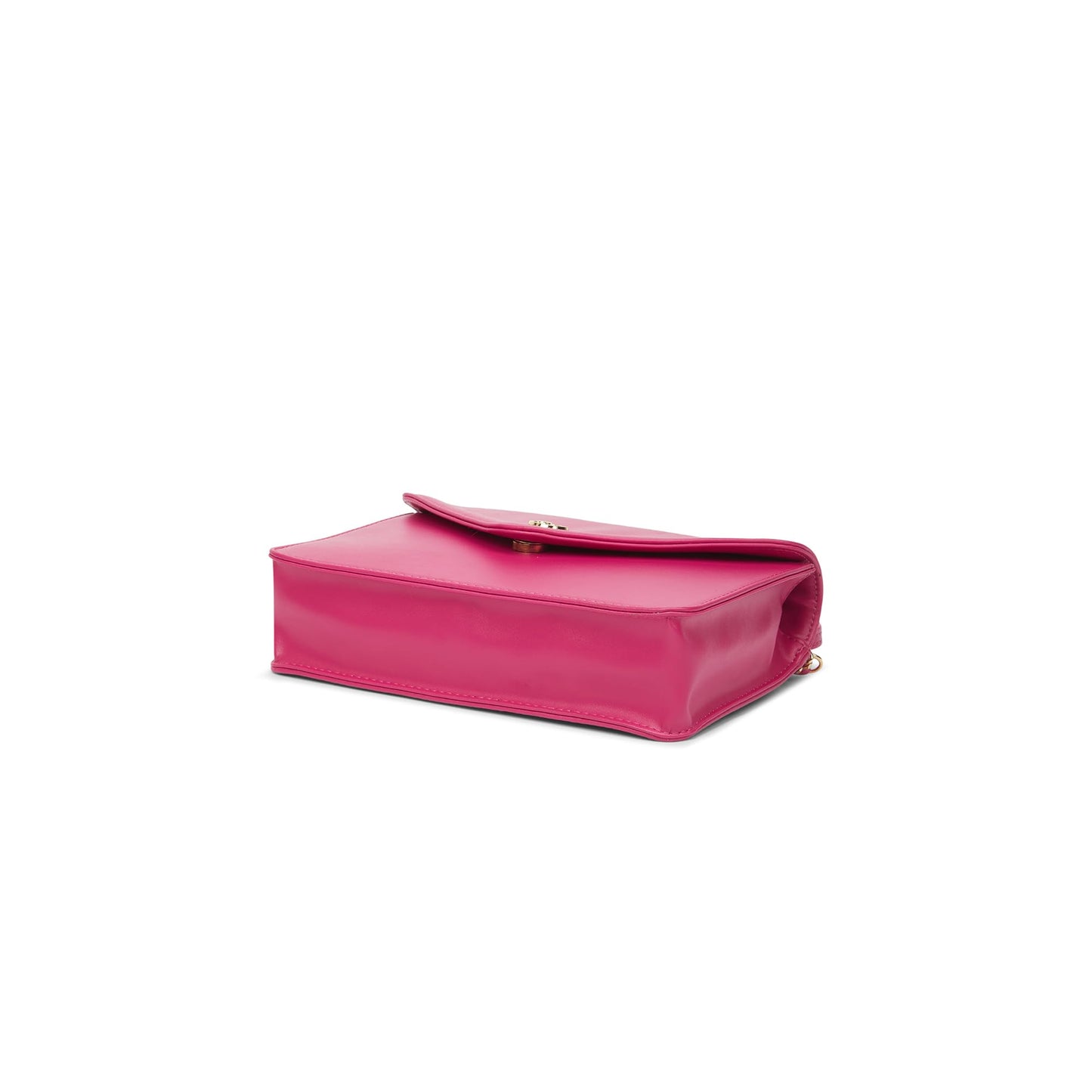Caprese Rory Medium Sling Bag for Women with Adjustable Strap & Magnetic Button Closure for Comfortable Wear | Versatile Handbag for Everyday Use, Travel, and Special Occasions (Fuchsia Pink)