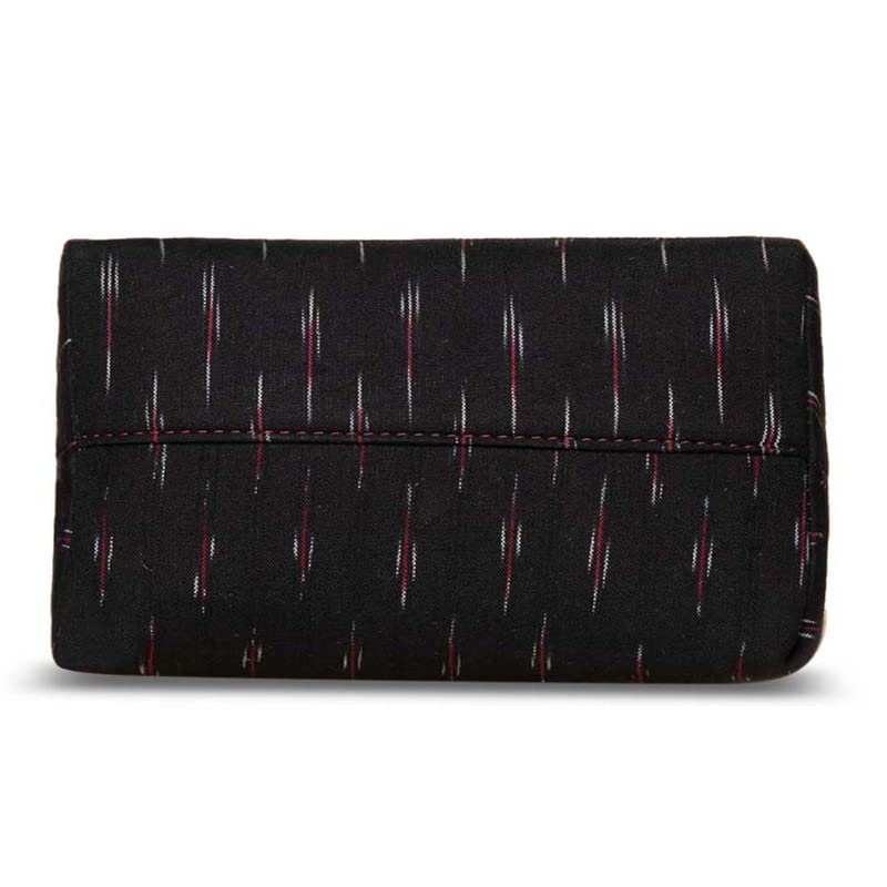 ZOUK Flap Sling Bag | Crossbody Bags for Women | Women's Handbags | Stylish | Vegan Leather Evening Bag | Travel & Office Use | Purse and Wallet | Ikat GreRed Print
