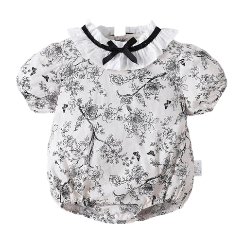 Hopscotch Bow Applique Onesie (9-12 Months)