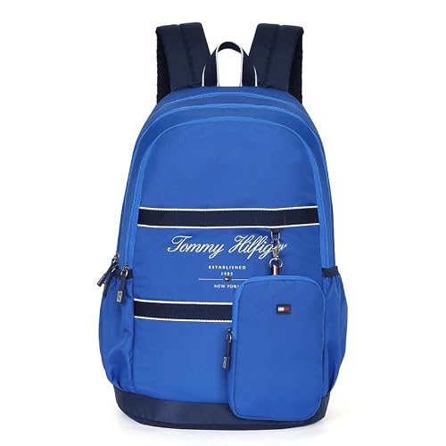 TOMMY HILFIGER 4 Compartment Backpack for Unisex, Blue, GREGORY, 34 Litres