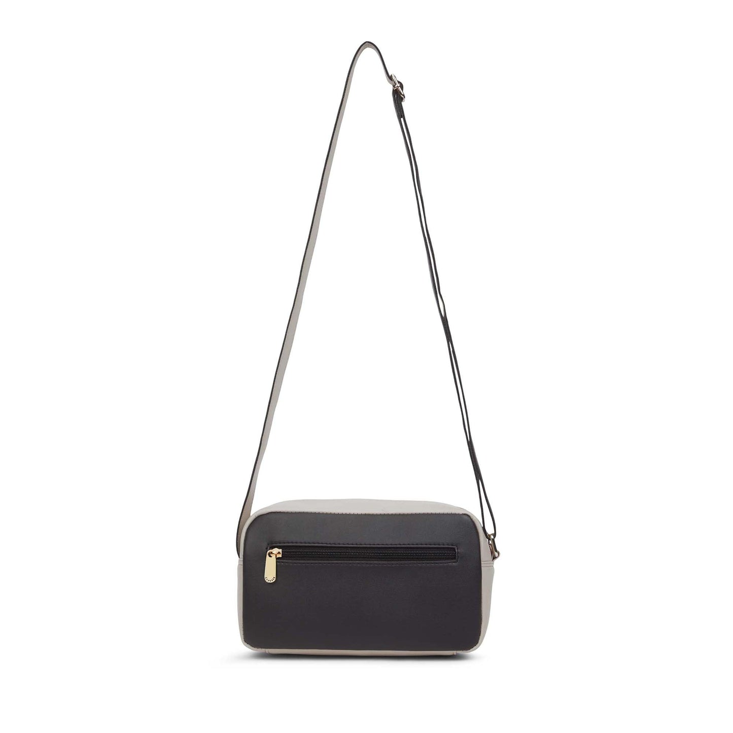 Caprese Regina Medium Sling Bag for Women with Adjustable Strap & Zipper Closure for Comfortable Wear | Versatile Handbag for Everyday Use, Travel, and Special Occasions (Black)