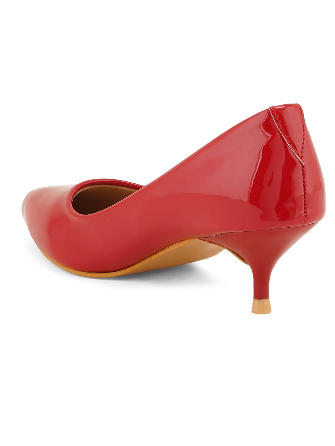 Elle Women Shoes, Red, UK-3