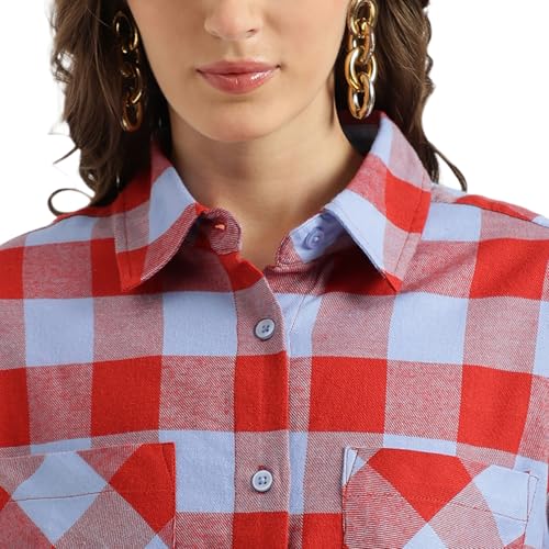 United Colors of Benetton Women's Regular Shirts (25A5WVNTP219I901_Multicolour