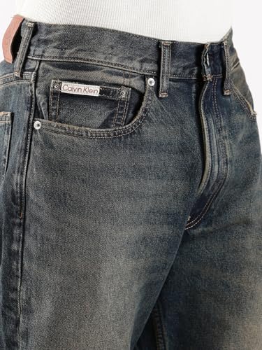 Mid-Wash Flared Fit Mid Rise Jeans