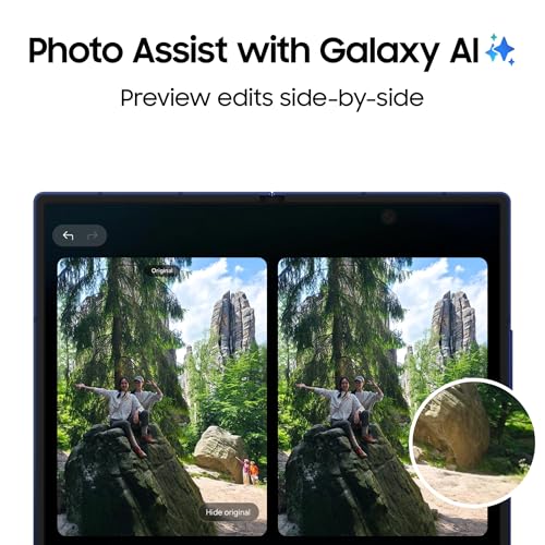Samsung Galaxy Z Fold7 5G Mobile with Galaxy AI (Silver Shadow, 12GB RAM, 256GB Storage), Ultra Sleek Design with 200MP Camera, Ultra-Smooth Gaming with Powerful Snapdragon 8 Elite, Google Gemini
