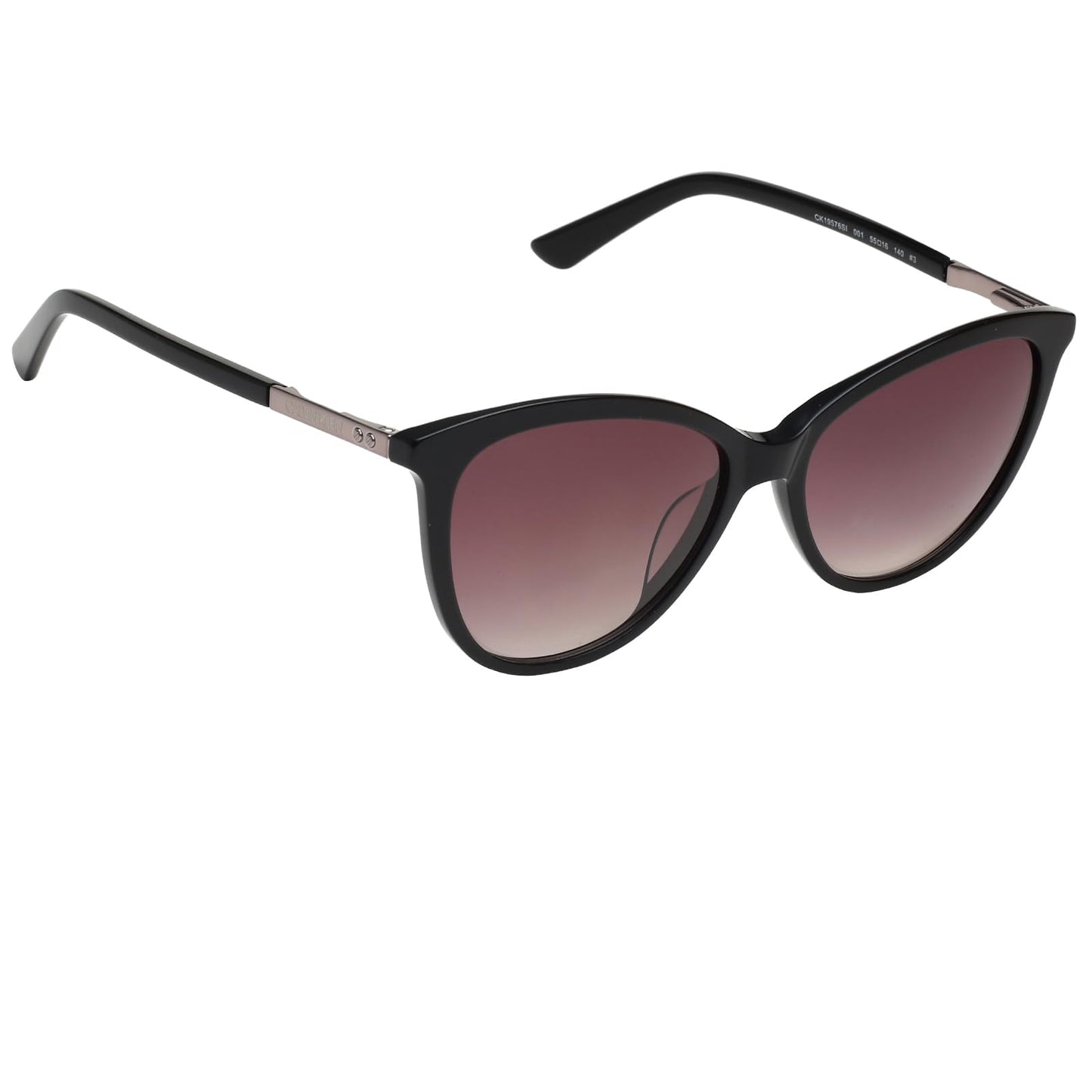 Calvin Klein Gradient Cat-eye Women Sunglasses - (Ck 19576I 001 55 S |55| Grey Color Lens)