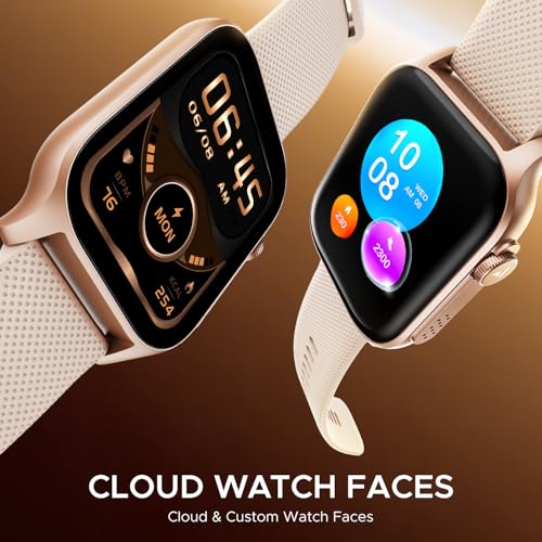 boAt Ultima Ember smartwatch with 1.96” AMOLED Display, AOD, Personalized Fitness Nudges, Functional Crown,100+ Sports Modes, Create Your Own Watchface, smartwatch for man and Woman (Rose Gold)