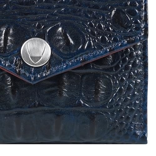 Hidesign Women's Genuine Leather Tri Fold Wallet
