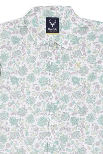 Allen Solly Boys White Print Casual Shirt