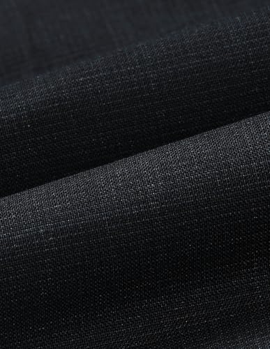Arrow Men's Mid Rise Heathered Trousers (ARAEOTR2186_Navy_32)