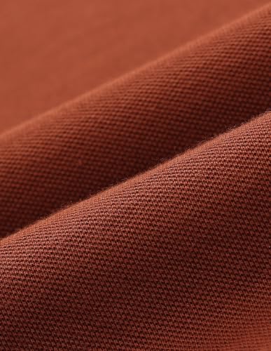 Arrow Sports Men's Striped Regular Fit Polo Shirt (ASAITS3226_Rust