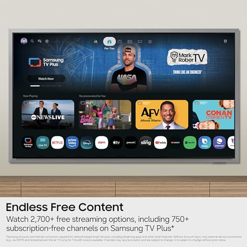 Samsung 55-Inch Class M70H Series, Mini LED, 4K, Smart TV, 2026 Model