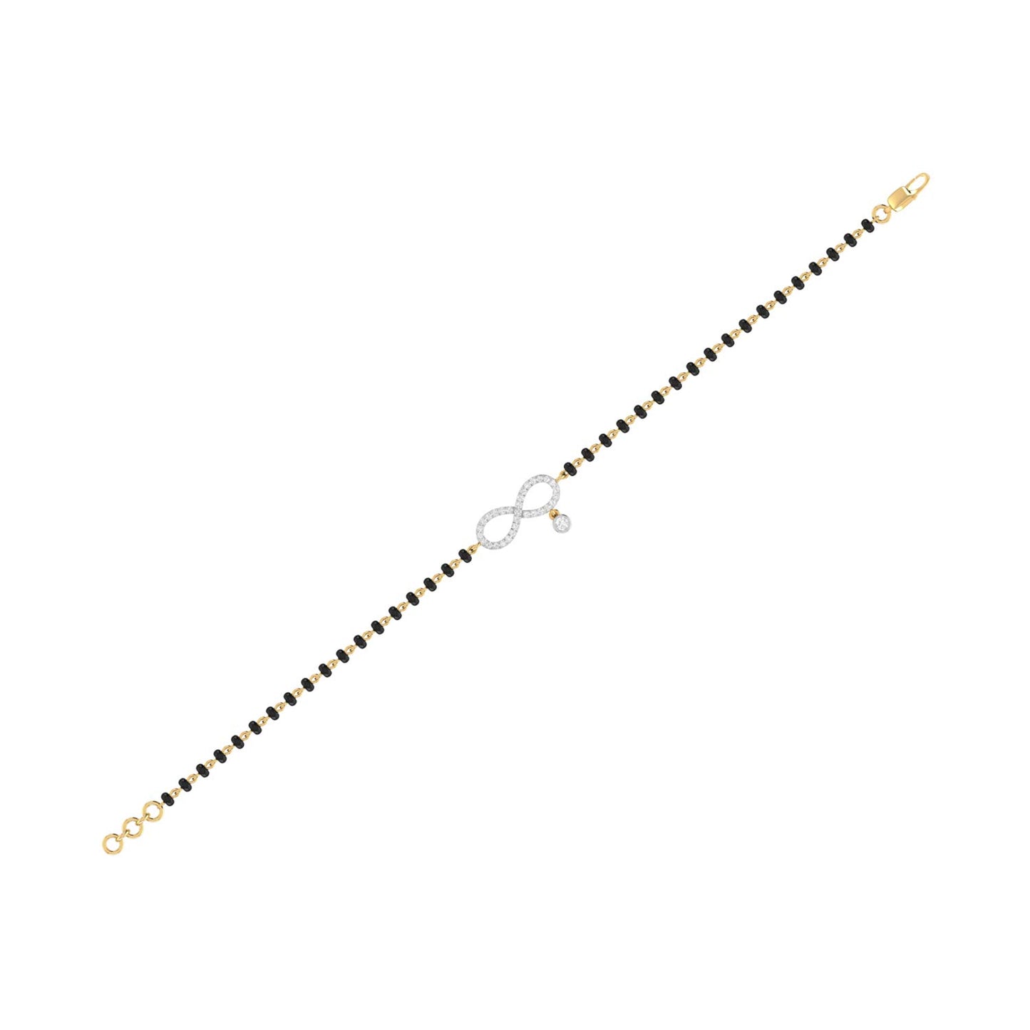 PC Jeweller 18k (750) Yellow Gold and Diamond Bracelet for Women