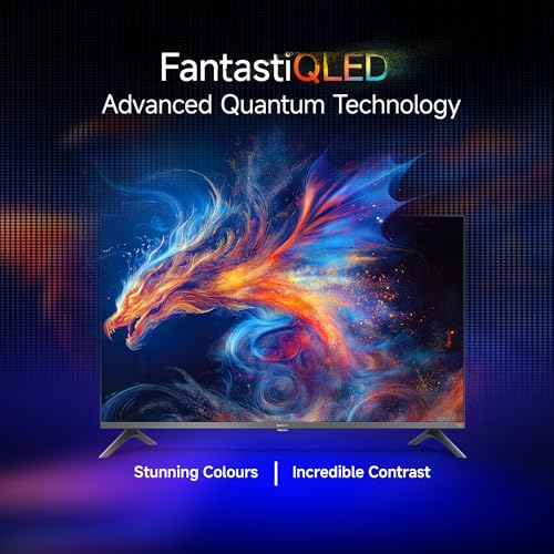 Xiaomi (108 cm) 43 inch FX Pro 4K QLED Smart | HDR10+ | 30W Box Speakers | Filmmaker Mode | Fire TV | L43MB-FPIN