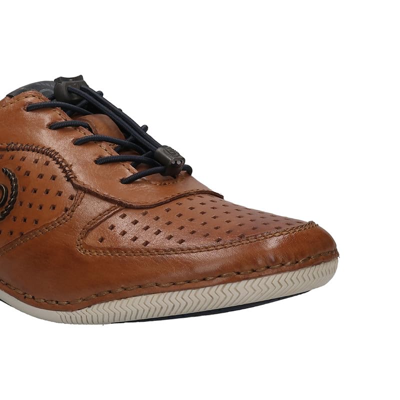 Bugatti Canario Cognac Men's Stitched Casual Sneakers - UK 6