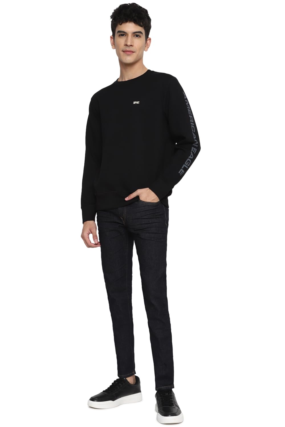 American Eagle Men's Slim Jeans (WEC0116333896_Black