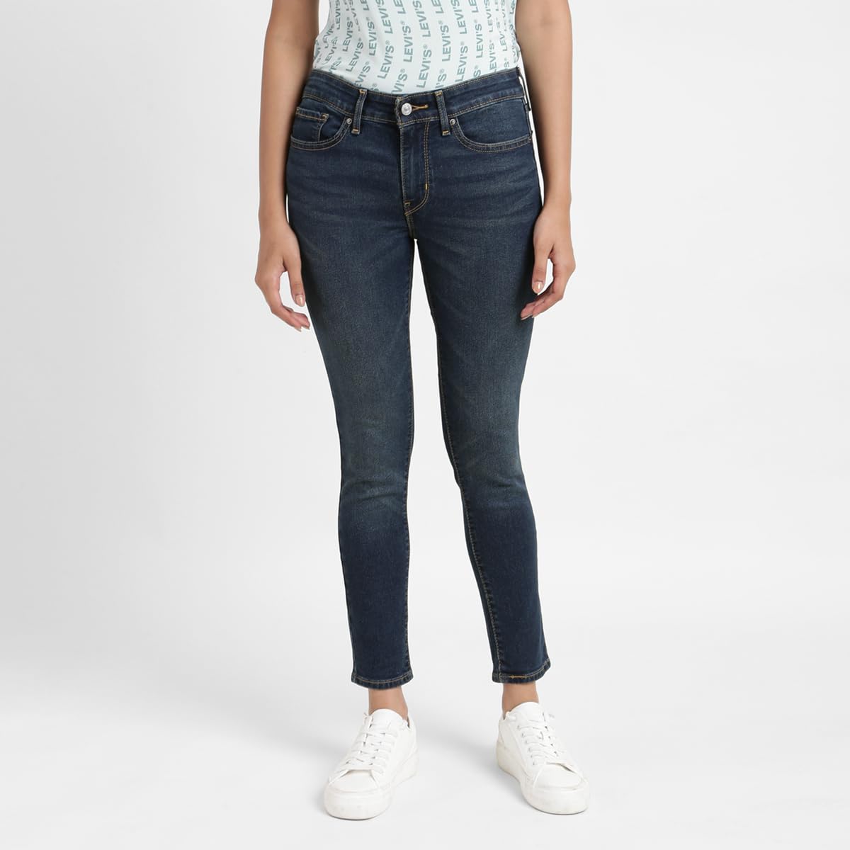 Levi's Women's Skinny Jeans (A7090-0041_Dark Indigo_34)