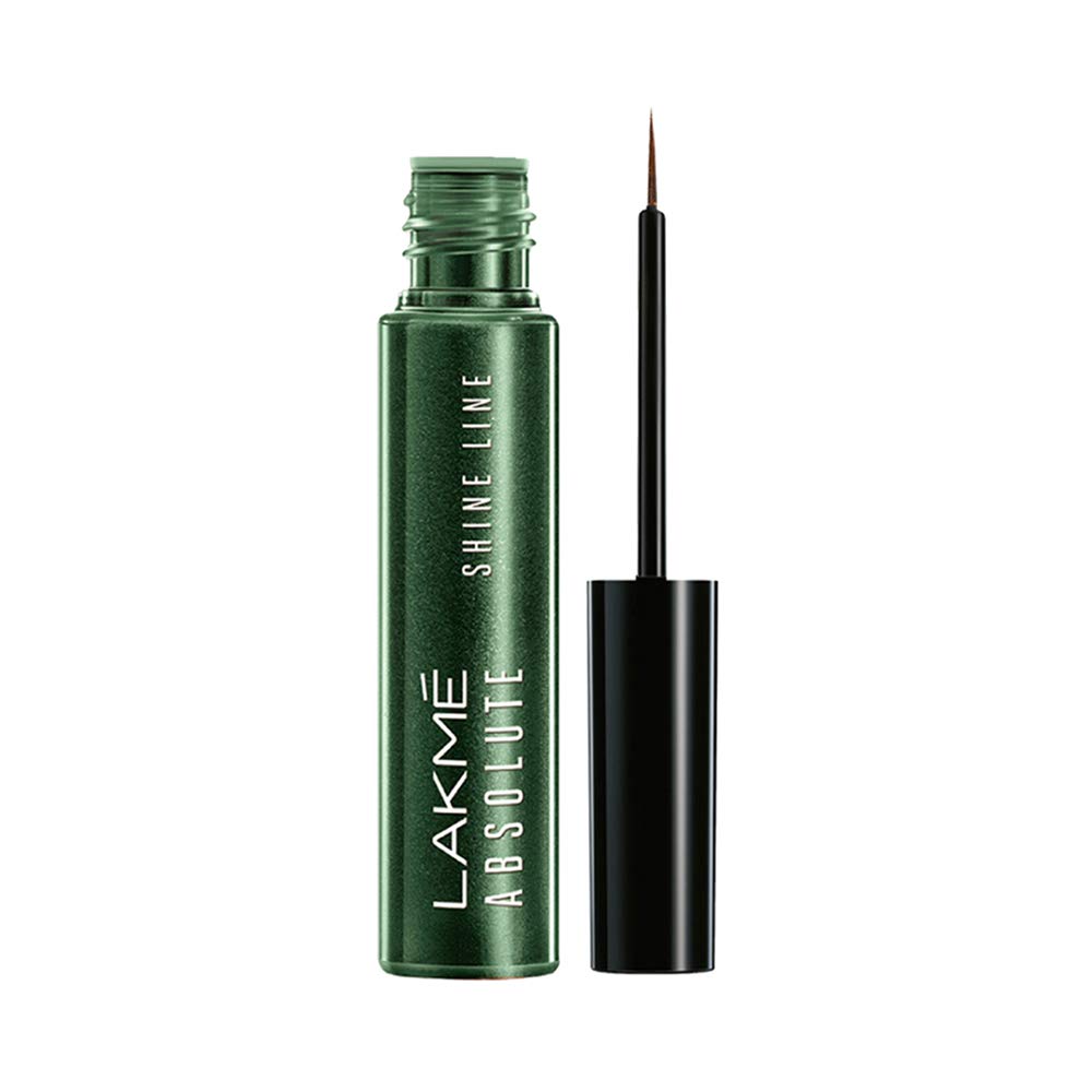 Lakme Absolute Unreal Precision Liquid Eye Liner Long Lasting Matte & Shimmer Finish, Lightweight & Smudgeproof Eye Liner, Sparkling Olive, 4.5ml