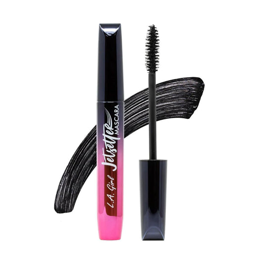 L.A. Girl Jetsetter Mascara - Smudge-Proof, Waterproof, Long Lasting, Quick-drying, Curling Mascara For Eye, Black, 9g