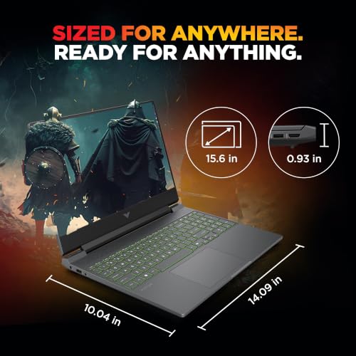 HP Victus 15, Intel Core i7-14650HX, 6GB RTX 4050, 16GB DDR5(Upgradeable) 512GB SSD, FHD, IPS, 144Hz, 300 nits, 15.6''/39.6cm, Win11, Office24, Mica Silver, 2.3kg, fa2619TX, Xbox* RGB Gaming Laptop