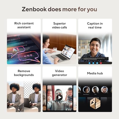 ASUS Zenbook S 16 (2026), AMD Ryzen AI 9 465, AMD Radeon iGPU, 32GB RAM, 1TB SSD, OLED, 16", (40 cm), Windows 11, M365 Basic(1 Year)* Office 2024, Antrim Gray, 1.50 kg, UM5606GA-SR248WS,Co-Pilot+ PC