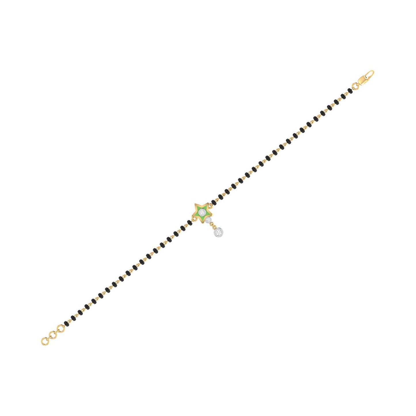 PC Jeweller 18k (750) Yellow Gold and Diamond Bracelet for Women