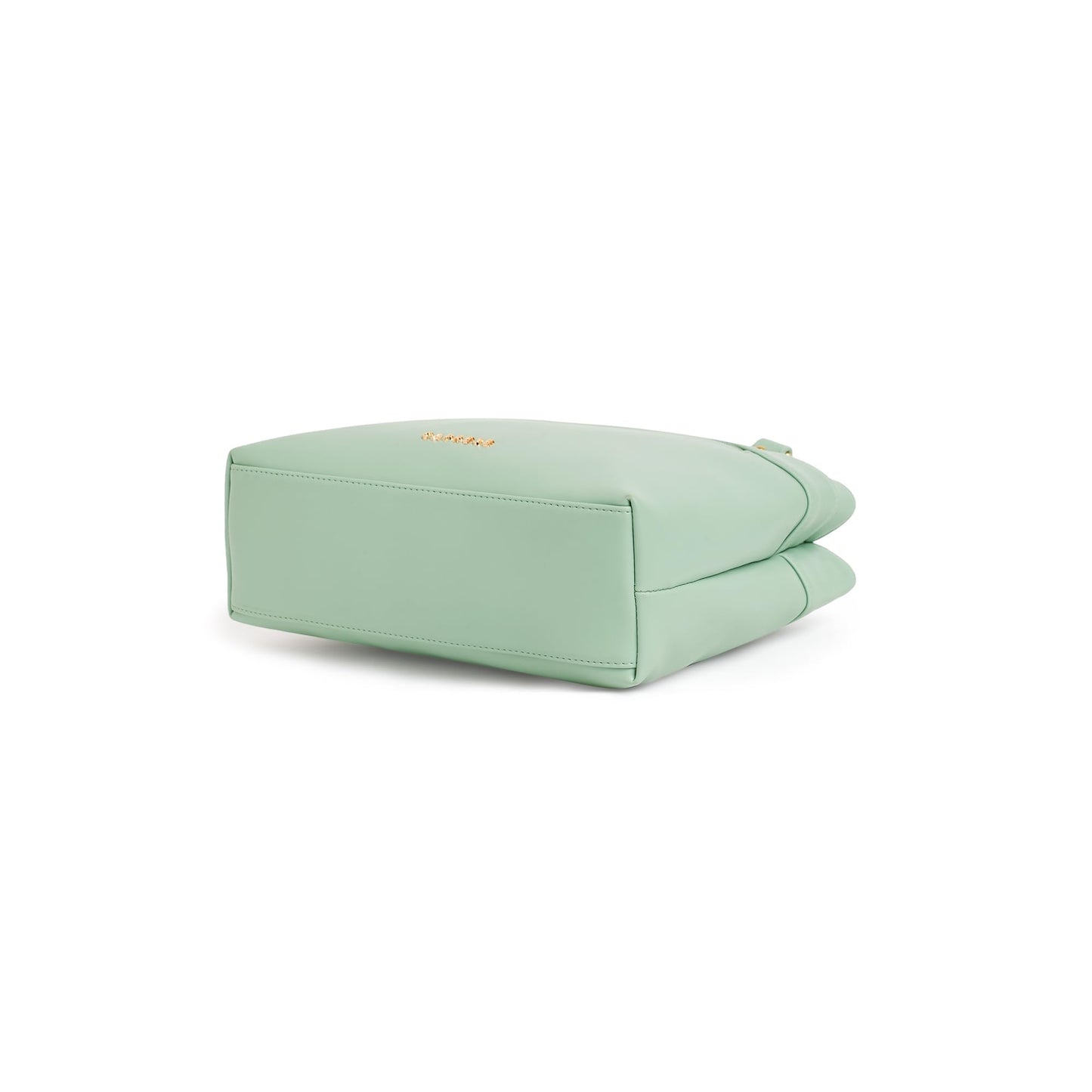 Caprese Jessica Tote Medium Green Bag for Women|Stylish, Durable, Multi-Compartment Design for Work, Travel, Shopping |Comfortable Straps Shoulder Bag, Ideal for Laptop & Essentials