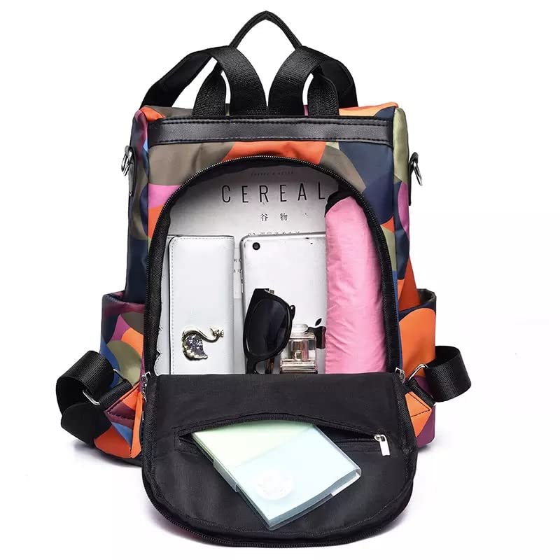 BANQLYN Shoulder Bag for Women's Stylish Ladies Messenger Bags Purse and Handbags Wallet Mini Backpack Purse Backpack Girls College Bags (Colorful) (Multicolour) (Medium size)