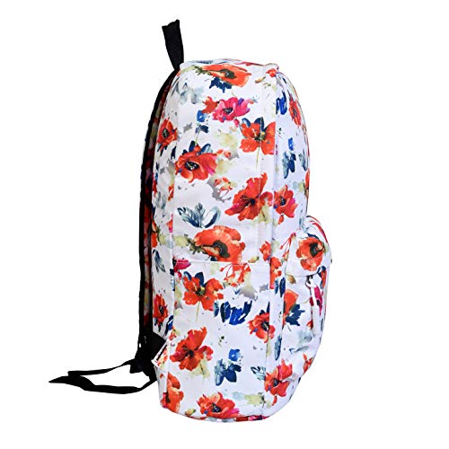 Lino Perros Women Multi Colored Floral Print Backpack